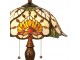 Stolní lampa Tiffany Yellow Garden - Ø 40*50 cm 2x E27 Clayre & Eef