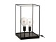 Lampa z černého kovového rámu Tilde L - Ø 30,5*50,5 cm J-Line by Jolipa