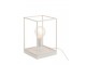 Stolní lampa z bílého kovového rámu Tilde S - Ø 20,5*30,5 cm J-Line by Jolipa