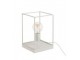 Stolní lampa z bílého kovového rámu Tilde S - Ø 20,5*30,5 cm J-Line by Jolipa
