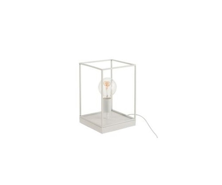 Stolní lampa z bílého kovového rámu Tilde S - Ø 20,5*30,5 cm J-Line by Jolipa