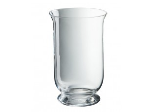 Transparentní skleněná váza Hurricane - Ø18*30 cm