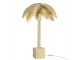 Zlatá kovová stolní palmová lampa Coconut - Ø 45*72 cm J-Line by Jolipa