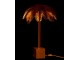 Zlatá kovová stolní palmová lampa Coconut - Ø 45*72 cm J-Line by Jolipa