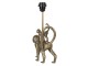 Zlatá stolní lampa v designu opic Les Animaux - 20*7*36 cm Clayre & Eef