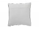Černo-bílý pruhovaný polštář s třásněmi Monochrome - 45*45 cm J-Line by Jolipa