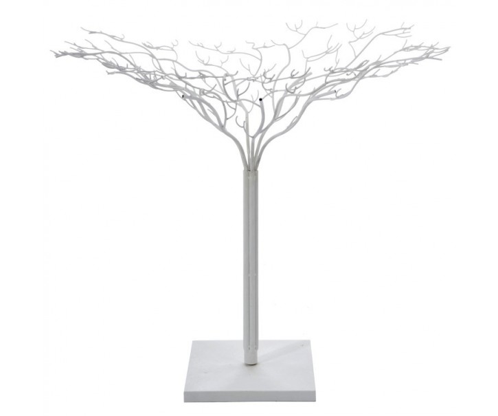 Bílý kovový dekorativní strom Leonois L - Ø 140*180 cm J-Line by Jolipa