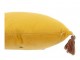 Žlutý polštář s puntíky a střapci - 45*45 cm J-Line by Jolipa