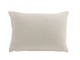Bílý podélný polštář s designem kapek La Pluie - 30*50 cm J-Line by Jolipa