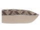Černobílý polštář s motivem diamantů Rayures - 45*45 cm J-Line by Jolipa