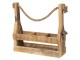 Dřevěná retro bedýnka na láhve s otvírákem - 32*11*32 cm Clayre & Eef