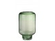 Zelená skleněná váza / svícen Light Green L - 22*22*35,5 cm J-Line by Jolipa