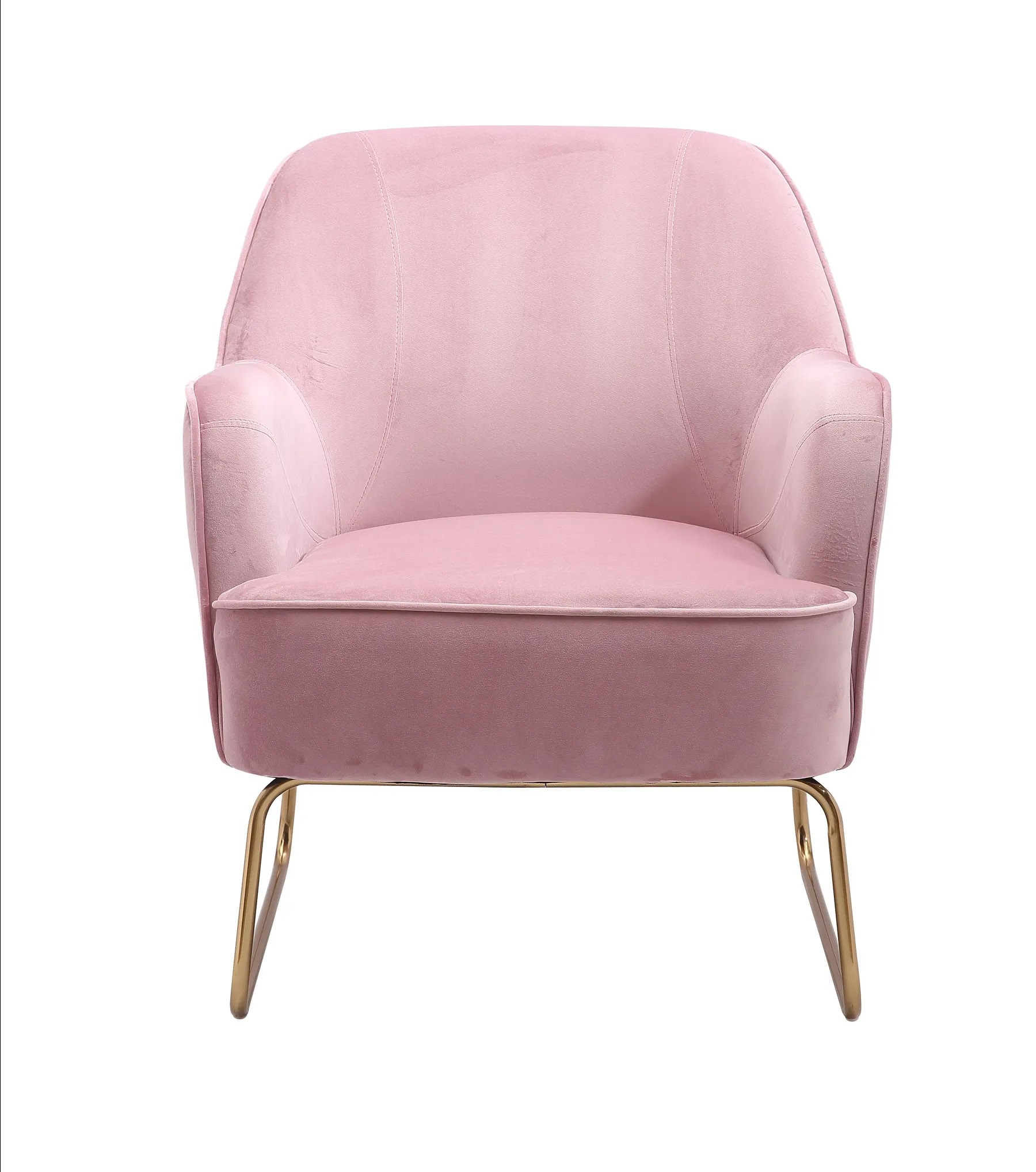 Růžové sametové křesílko Firenze pink - 65*75*80cm Collectione Růžové sametové křesílko Firenze pink - 65*75*80cm Collectione
