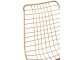 Zlatá kovová jídelní židle Charlotte gold - 44*52*84cm J-Line by Jolipa