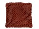 Pletený vínový polštář Tricot - 40*40 cm J-Line by Jolipa