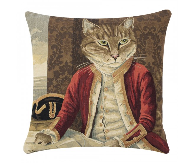 Gobelínový polštář Kocour markýz - 45*15*45 cm Mars & More 
