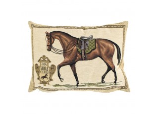 Gobelínový polštář Kůň Saddle Club - 45*15*31cm