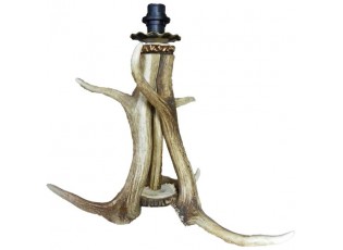 Lampa stolní z jeleního paroží Elaphus - 32*32*1cm