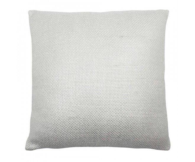 Krémový polštář se stříbrnou patinou Gypsy - 45*10*45cm Mars & More 