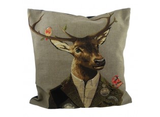Gobelínový polštář Jelen - 45*15*45 cm