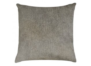 Polštář z hovězí kůže - šedá - 45*45*5cm