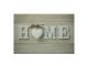 Šedá podlahová rohožka srdce Home - 75*50*1cm Mars & More 