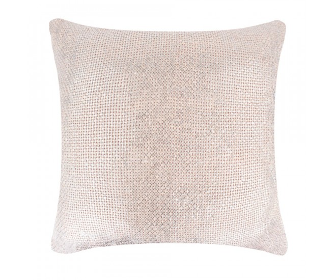 Růžový polštář se stříbrnou patinou Gypsy - 45*10*45cm Mars & More 