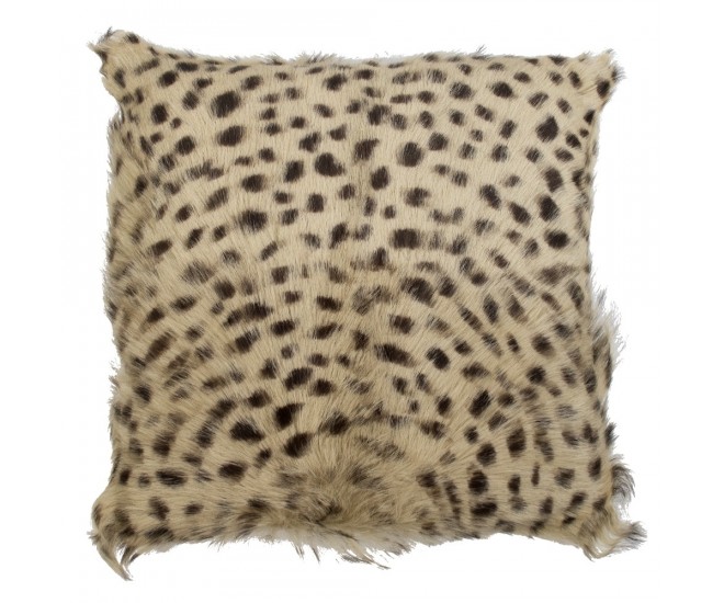 Polštář Leopard z kozí kůže - 40*40*10cm Mars & More 