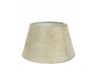 Stínidlo lampy z kravské kůže béžová - Ø 31*18,5cm