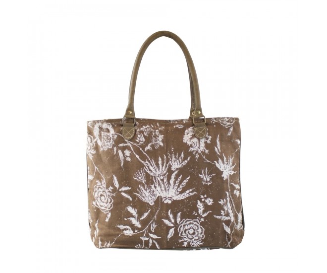 Hnědá vintage kabelka přes rameno - 44*34cm Mars & More 