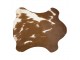 Prostírání z hovězí kůže hnědá/bílá - 30*48*1cm Mars & More 