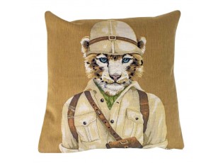 Gobelínový polštář safari Panter - 45*15*45cm
