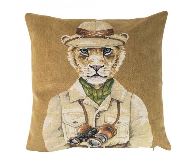 Gobelínový polštář safari Lev - 45*15*45cm Mars & More 