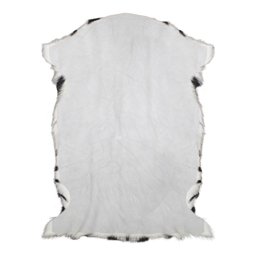 Bílo černá dekorativní kožešina Zebra z kozí kůže - 60*90*2cm Mars & More Bílo černá dekorativní kožešina Zebra z kozí kůže - 60*90*2cm Mars & More