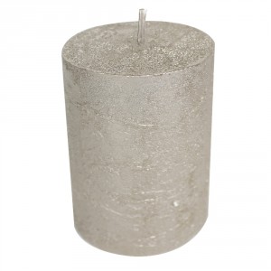 Svíčka velká chmpagne - Ø10*20cm