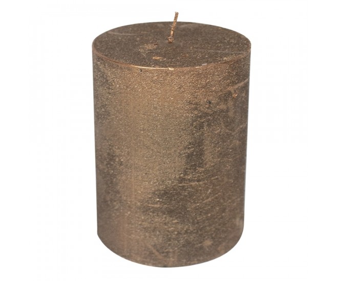 Svíčka velká měděná - Ø10*20cm Mars & More 
