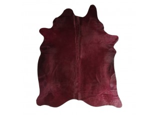 Bordó koberec z hovězí kůže Cow - 150*250*0,3cm