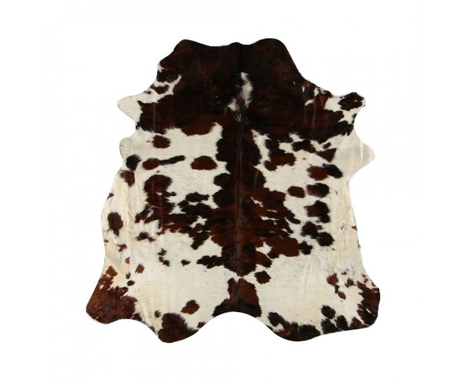 3 barevný koberec hovězí kůže Bos Taurus bílá, černá, hnědá - 180*250*0,3cm Mars & More 