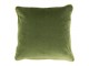 Zelený sametový polštář obšitý krouceným zlatým provázkem Velvet - 45*10*45cm Mars & More 