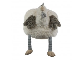 Plyšová hračka chlupaté kuřátko 33cm - 33*33*15cm
