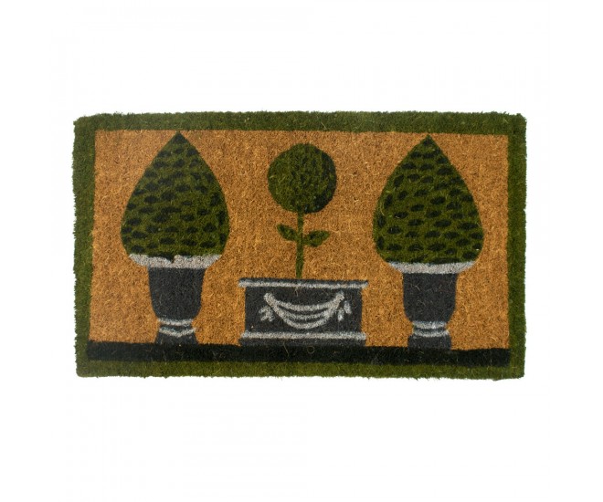 Kokosová rohož ručně vyrobená 3 topiary - 75*45*3cm Mars & More 