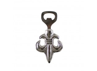 Kovový otvírák na láhve Fleur de Lis - 13cm