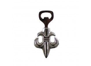 Kovový otvírák na láhve Fleur de Lis - 13cm