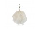 Klíčenka pom pom kudrnatý chlup - 13cm Mars & More 