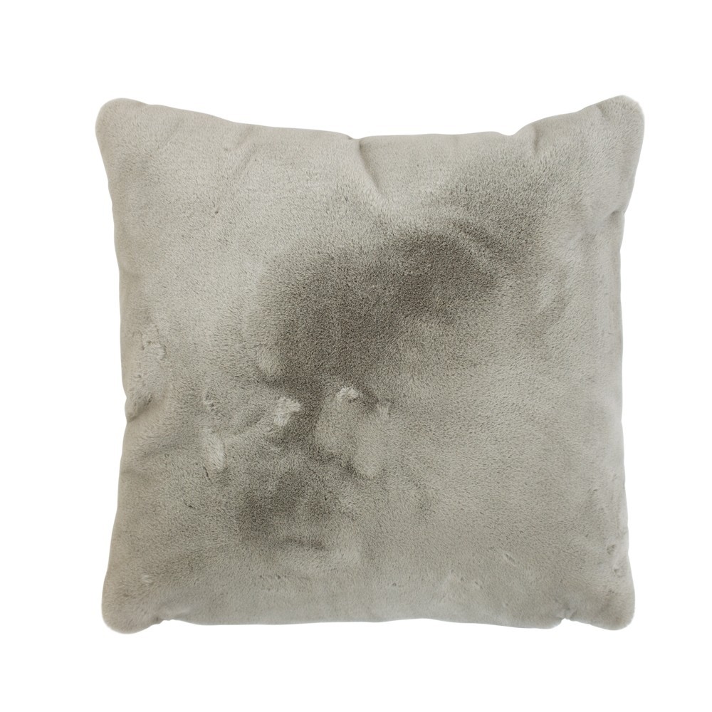 Šedý polštář čtvercový Taupe - 45*45*15cm