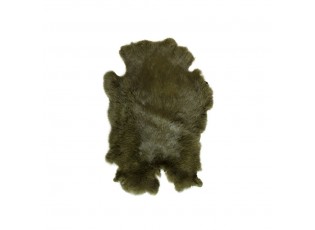 Lesní zelená králičí kůže Rabb - 30*2*40cm
