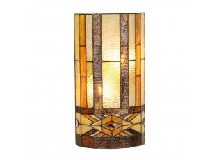 Nástěnná lampa Tiffany Amsterdam - 20*11*36 cm 2x E14 / Max 40W