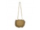 Přírodní kulatá jutová Crossbody s třásněmi - Ø26*7cm Mars & More 