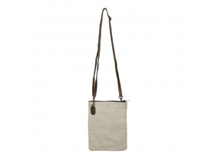 Kožená bavlněná Crossbody s Čivavou - 18*2*23cm