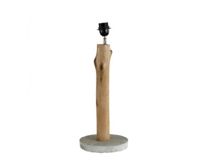 Dřevěná základna ke stojací lampě Eukalyptus - Ø18*30cm / E27 Mars & More 